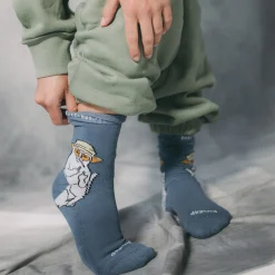 Ripndip Socks|Stocking Stuffers<Nermal S Thompson Mid Socks (Dark Slate)