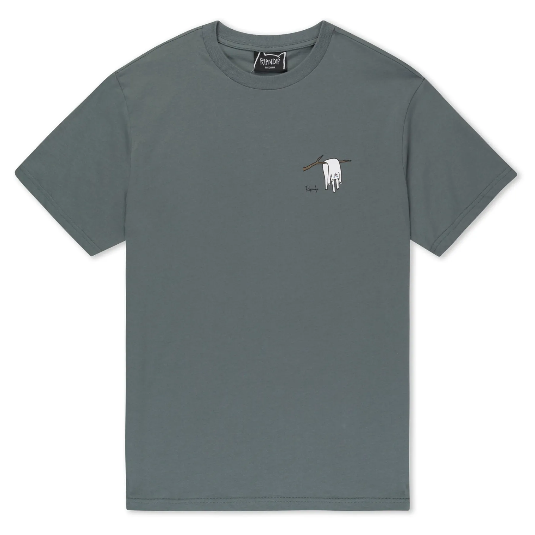 Ripndip Short Sleeve Tees<Nermali Tee (Charcoal)