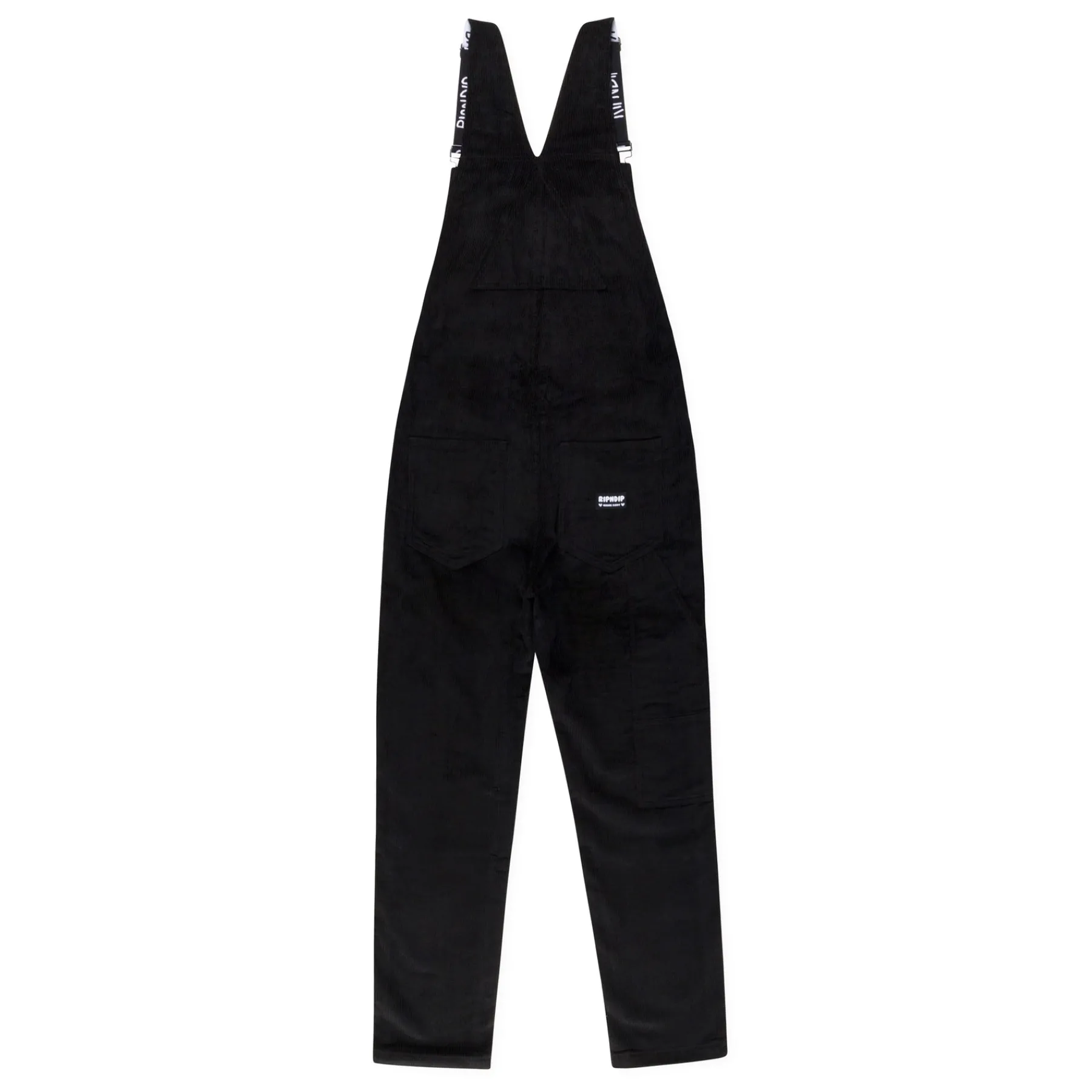 Ripndip Pants|Overalls<Nermy Buddy Corduroy Overalls (Black)