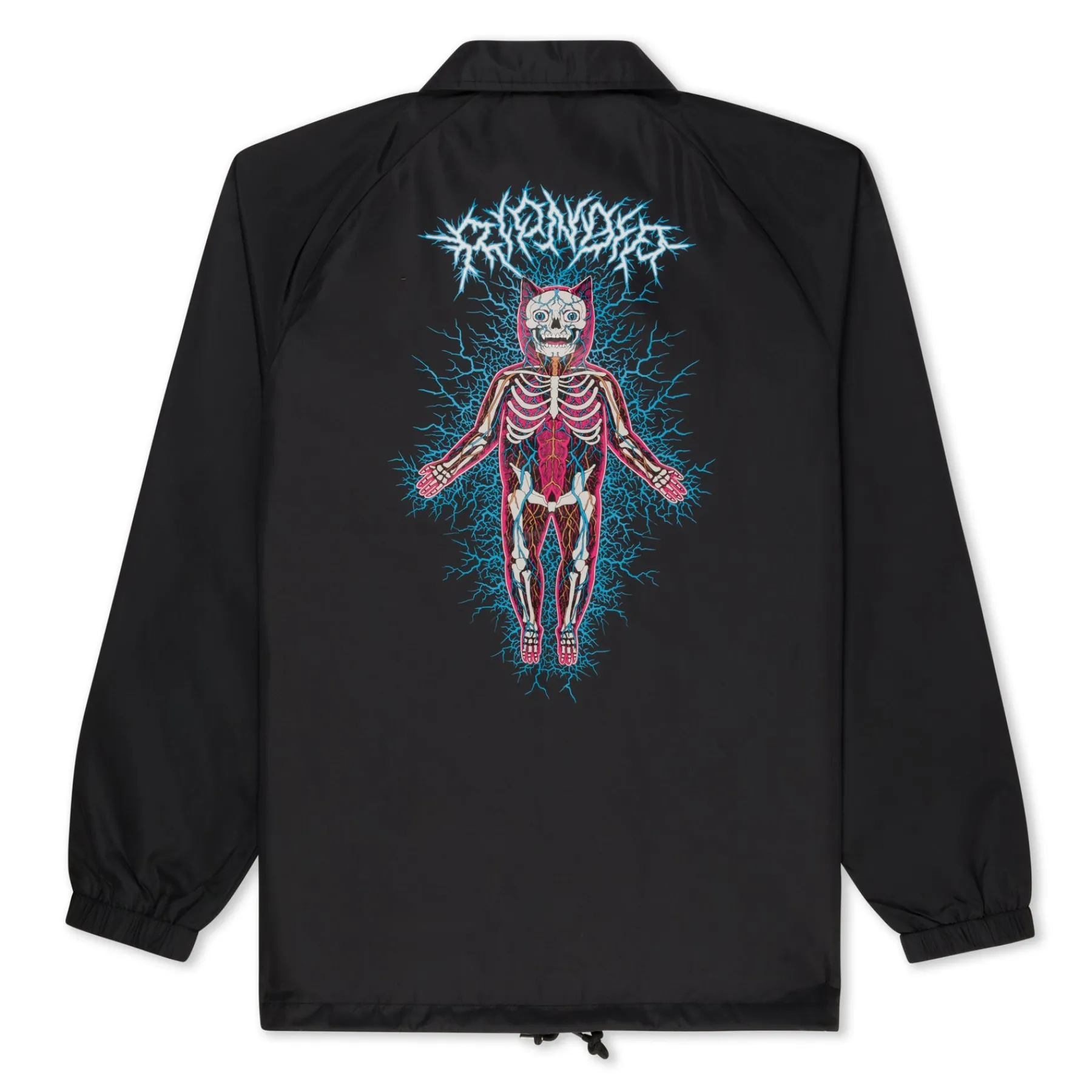 Ripndip Jackets<Nervous System Coaches Jacket (Black)