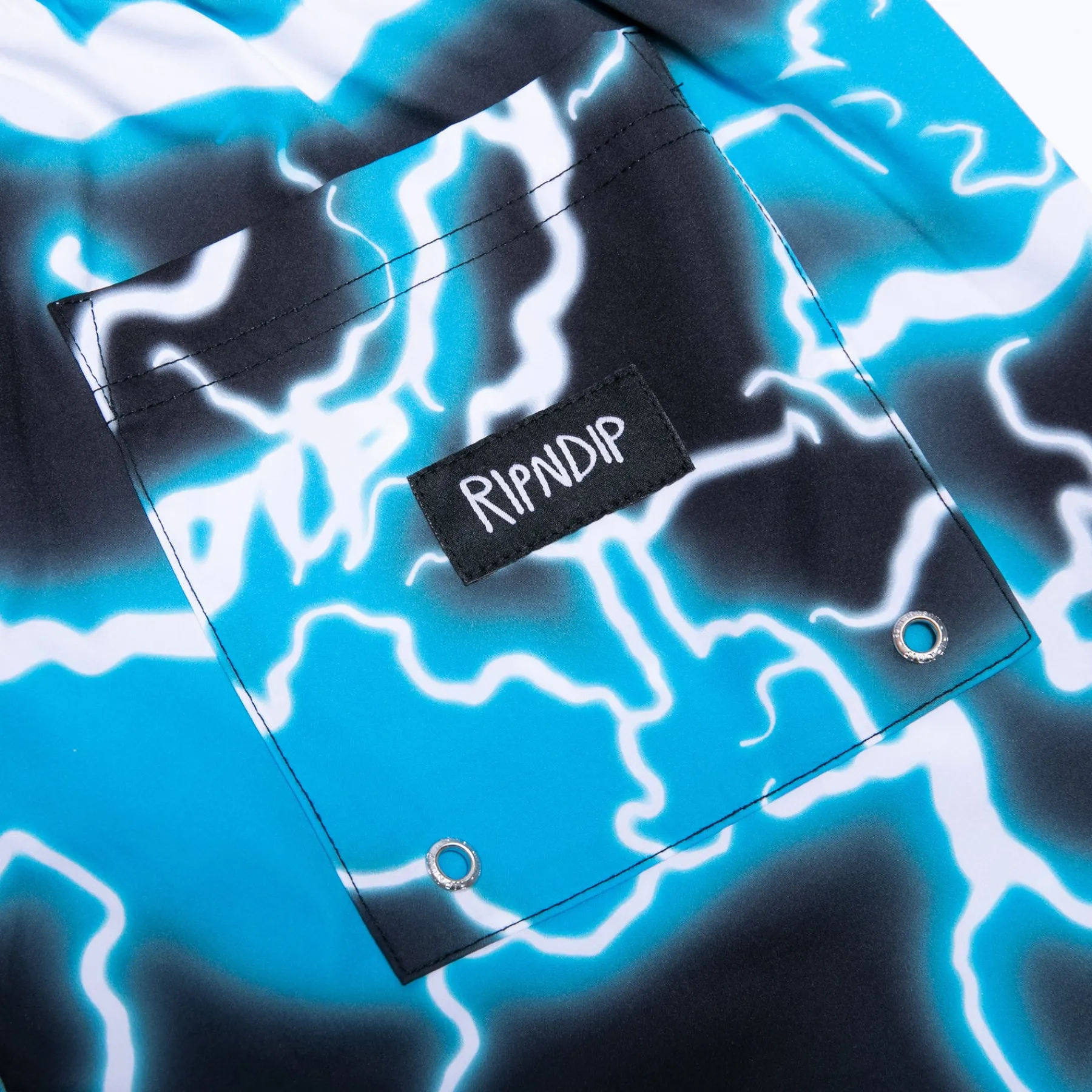 Ripndip Shorts|Swim Shorts<Nikola Swim Shorts (Black/Blue)