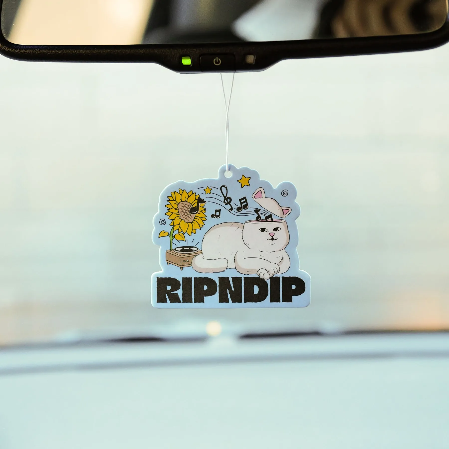 Ripndip Car Accessories|Stocking Stuffers<No Music No Life Air Freshener (Multi)