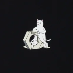 Ripndip Short Sleeve Tees<Nut Off Tee (Black)