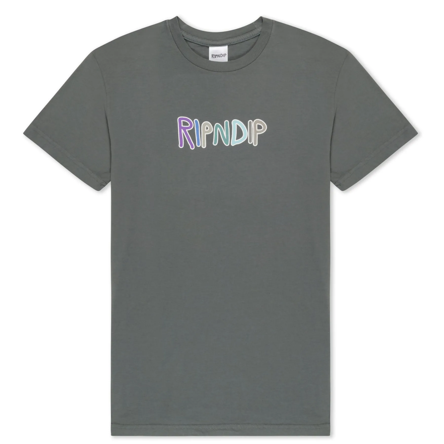 Ripndip Womens|Womens<OG Prisma Boyfriend Tee (Charcoal)