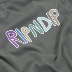 Ripndip Womens|Womens<OG Prisma Boyfriend Tee (Charcoal)