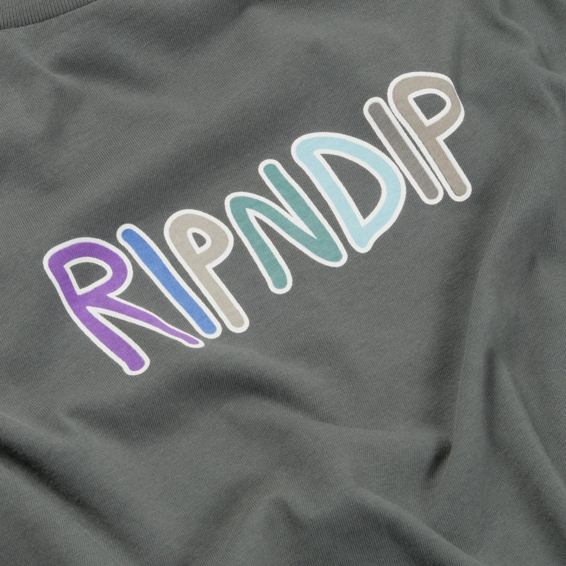 Ripndip Womens|Womens<OG Prisma Boyfriend Tee (Charcoal)