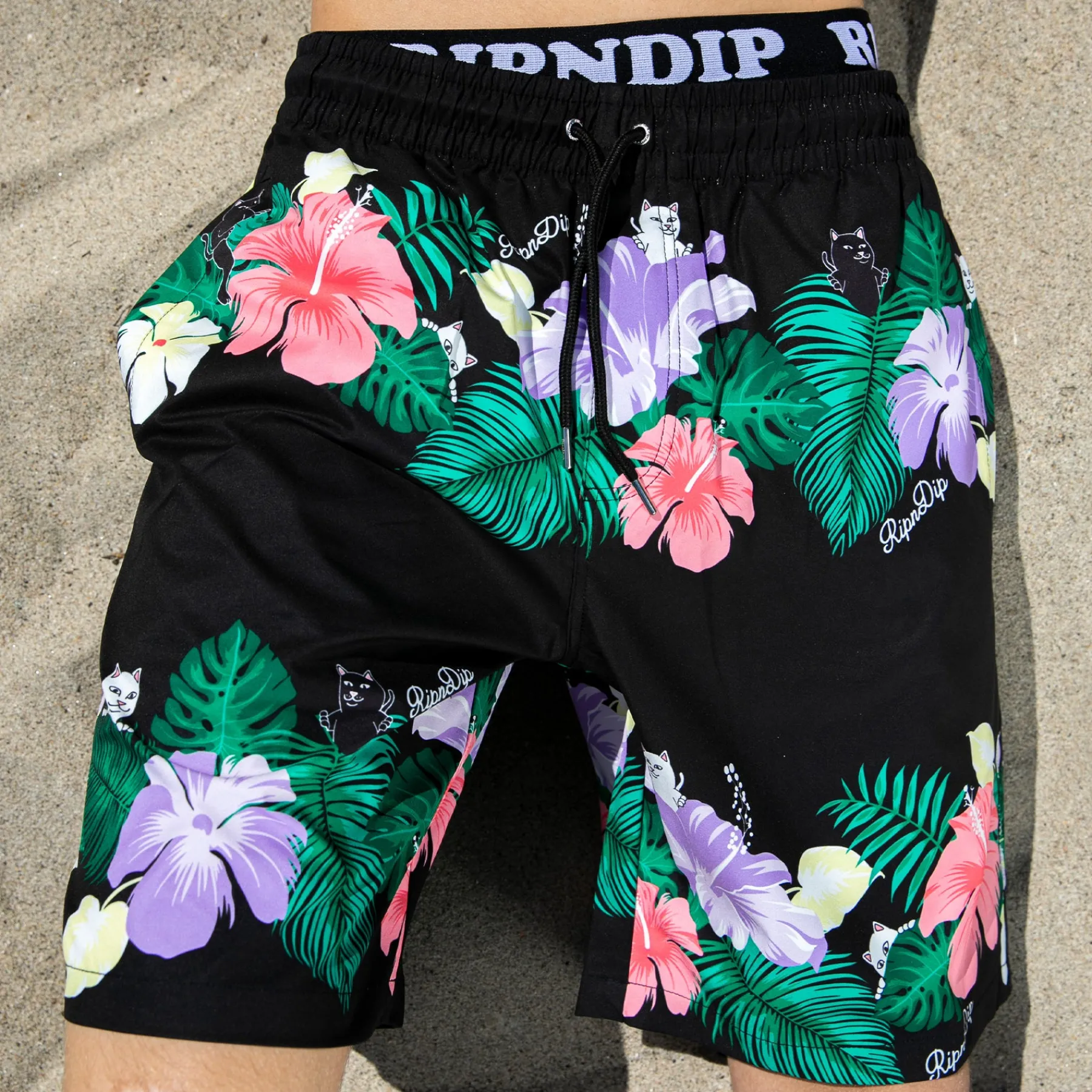 Ripndip Shorts|Swim Shorts<Pablo Swim Shorts (Black)