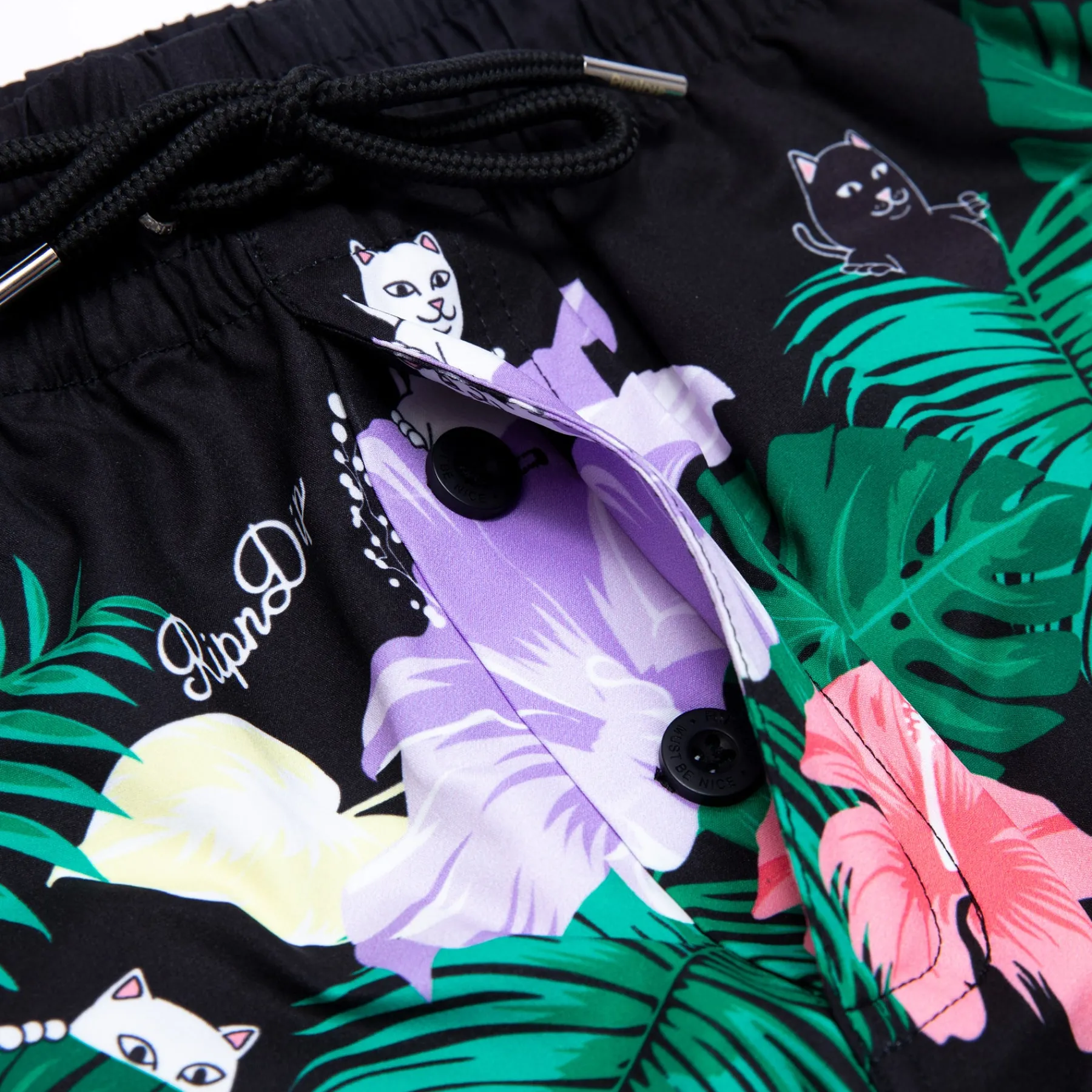 Ripndip Shorts|Swim Shorts<Pablo Swim Shorts (Black)