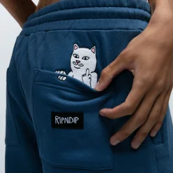 Ripndip Sweats|Shorts<Peek A Nerm Sweatshorts (Pacific Blue)