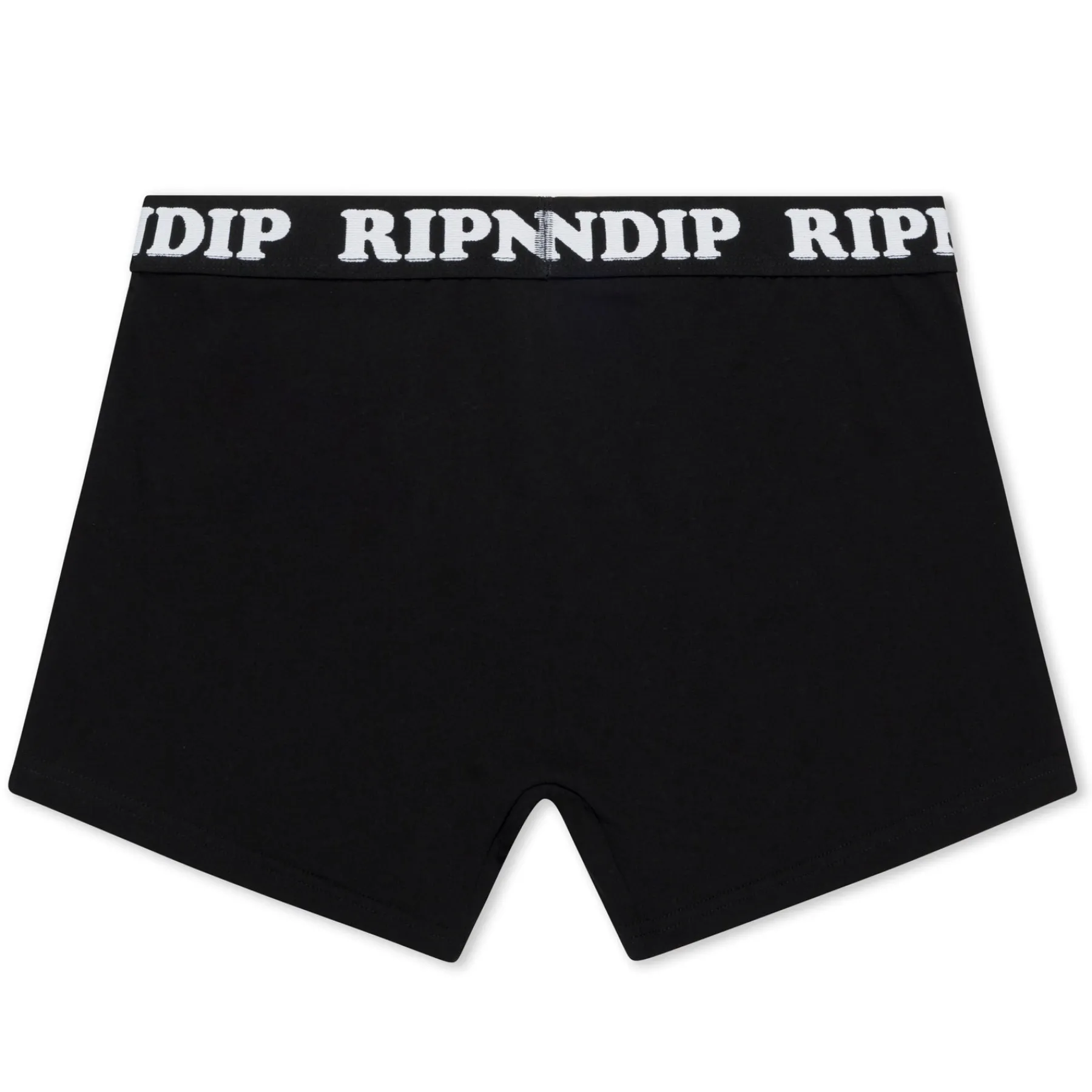 Ripndip Boxers|Bottoms<Peeking Santa Nerm Boxers (Black)