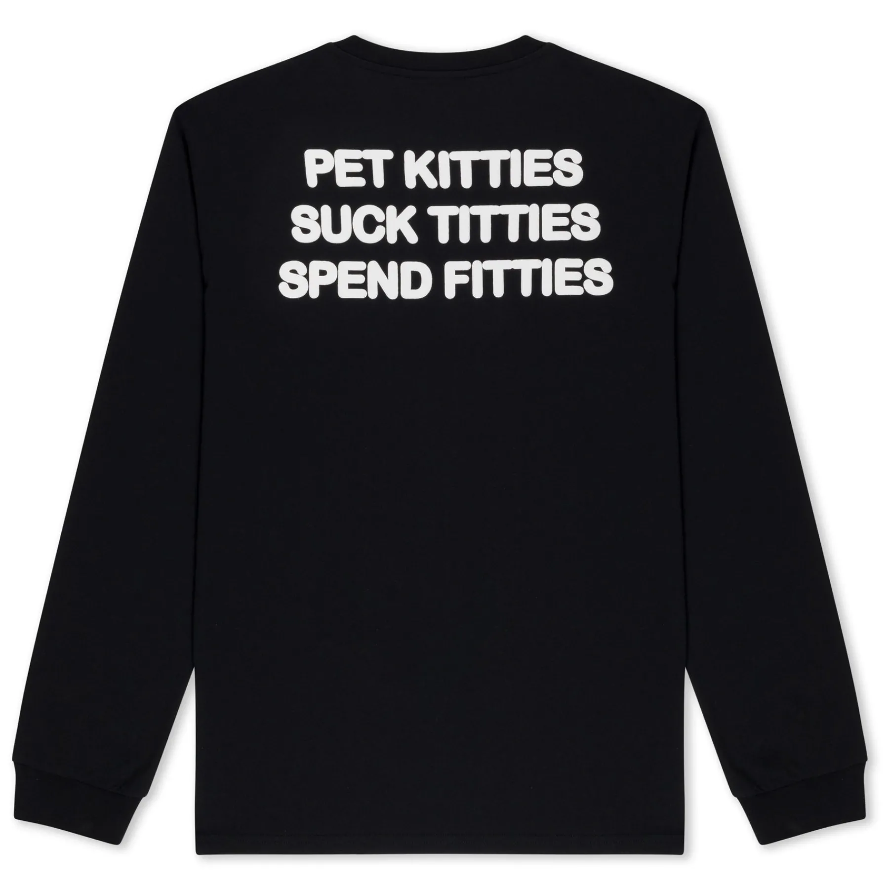 Ripndip Long Sleeve Tees|Pet Supplies<Pet Kitties Long Sleeve (Black)