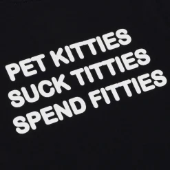 Ripndip Kids|Stocking Stuffers<Pet Kitties Onesie (Black)