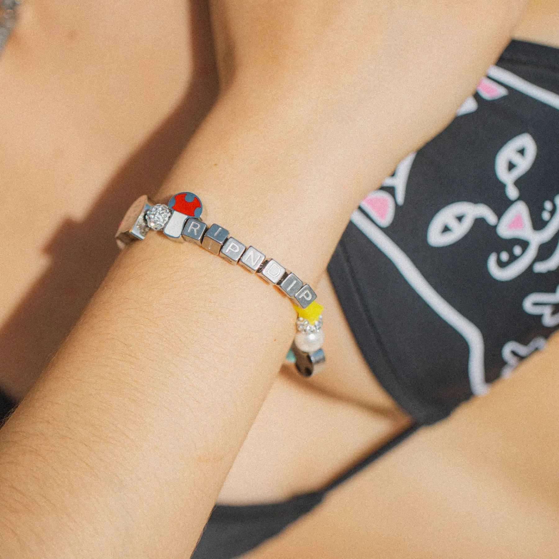 Ripndip Accessories|Womens<Playdate Bracelet (Silver)