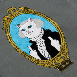 Ripndip Hoodies / Crewnecks<President Nermie Hoodie (Charcoal) 14.7oz