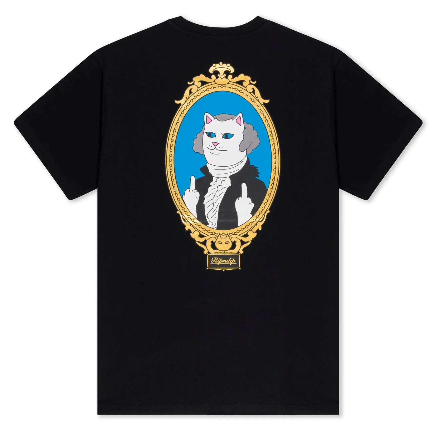 Ripndip Short Sleeve Tees<President Nermie Tee (Black) 7.5oz