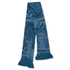 Ripndip Stocking Stuffers<Psychedelic Knit Scarf (Dark Slate)