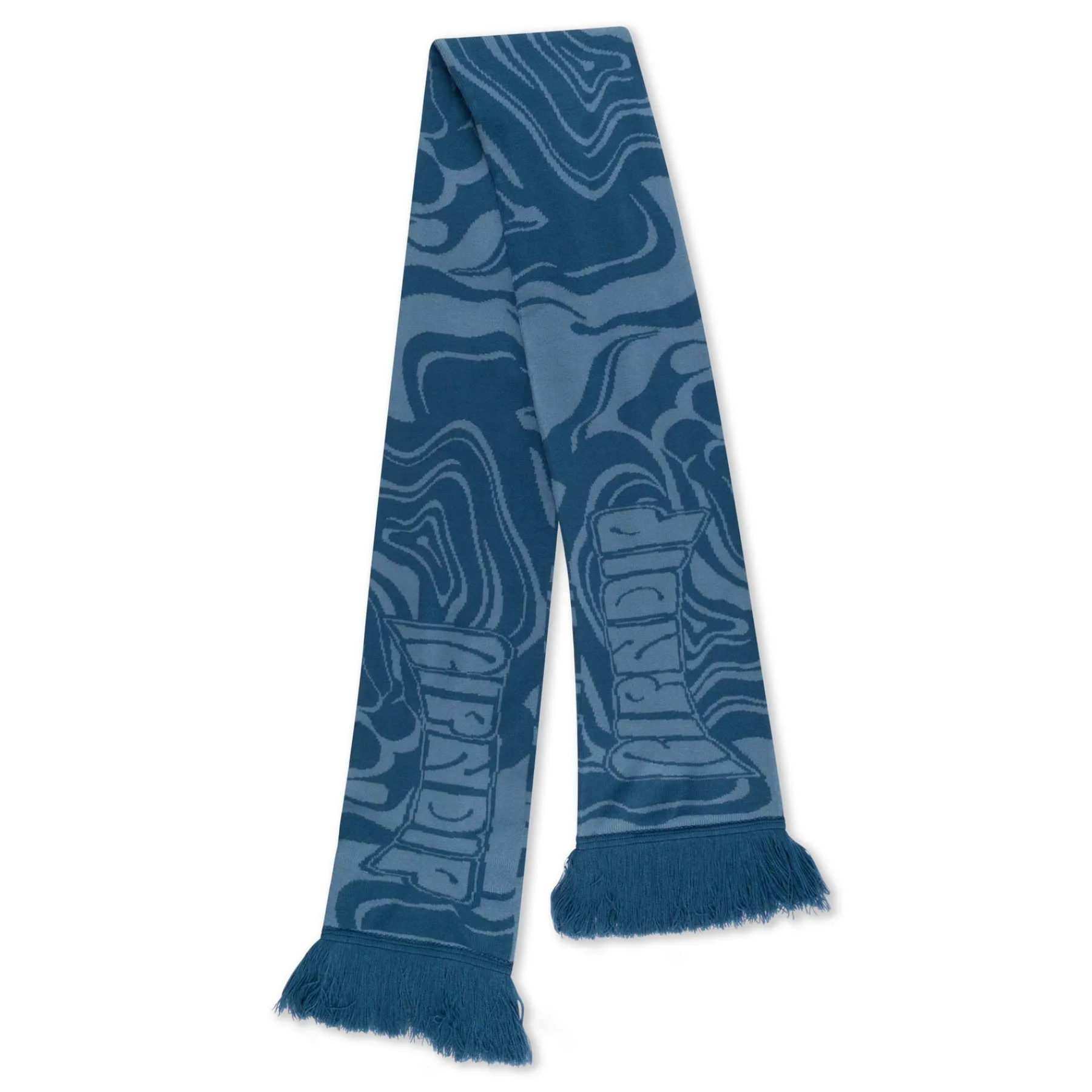 Ripndip Stocking Stuffers<Psychedelic Knit Scarf (Dark Slate)
