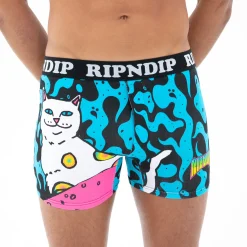 Ripndip Boxers|Womens<Psychedelic Nermal Boxers (Multi)