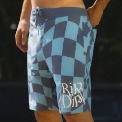 Ripndip Shorts|Swim Shorts<Quantum Groove Swim Shorts (Slate)