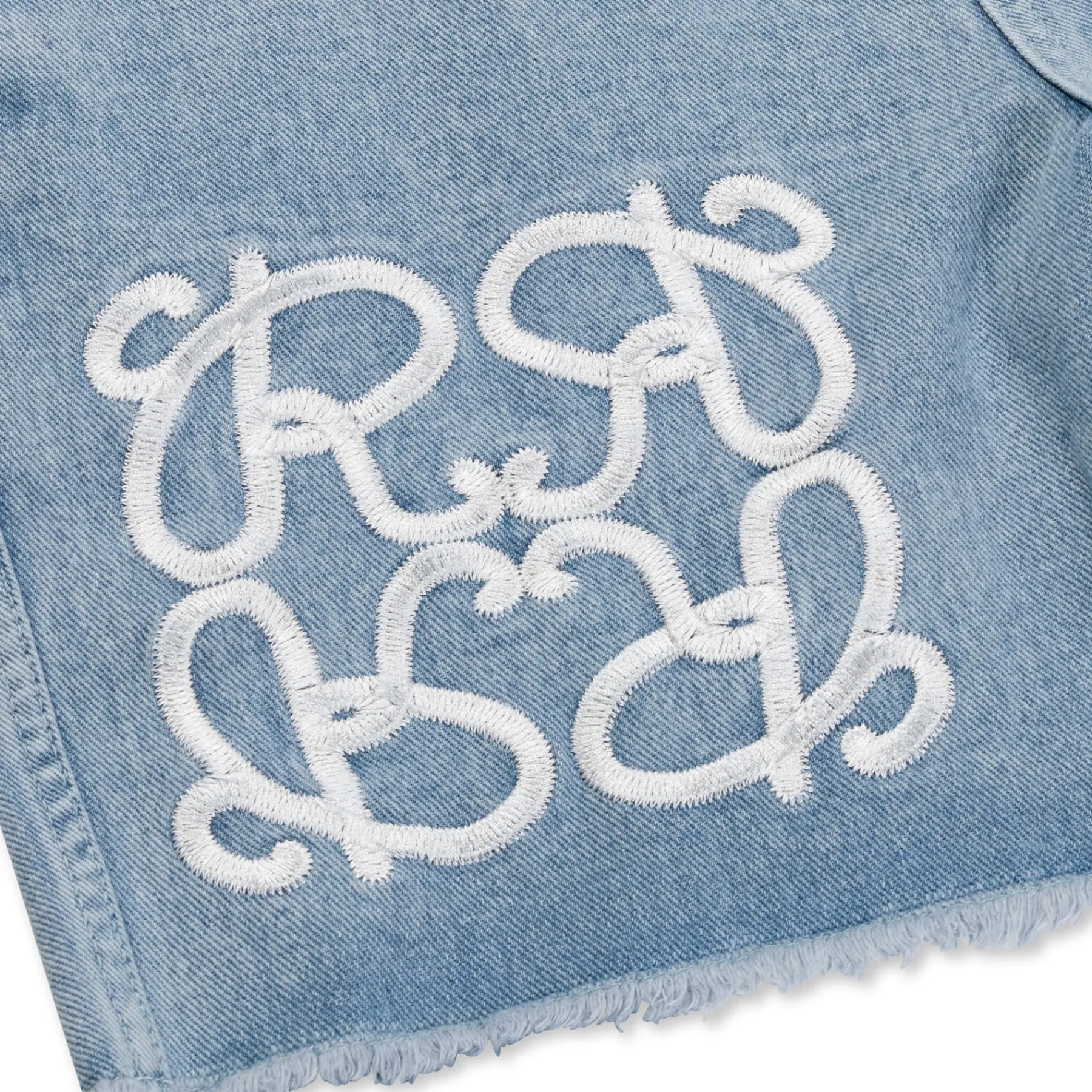 Ripndip Shorts|Womens<Ranagram Denim Shorts (Medium Wash)