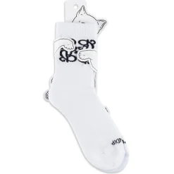 Ripndip Socks|Stocking Stuffers<Ranagram Mid Socks (White)