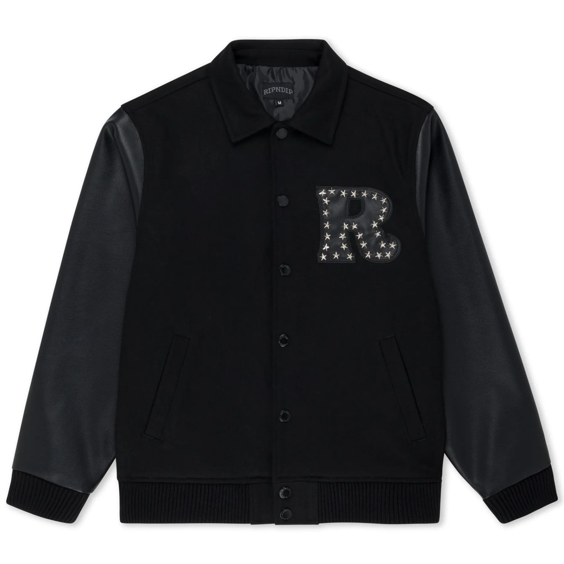 Ripndip Jackets<Rari Varsity Jacket (Black)