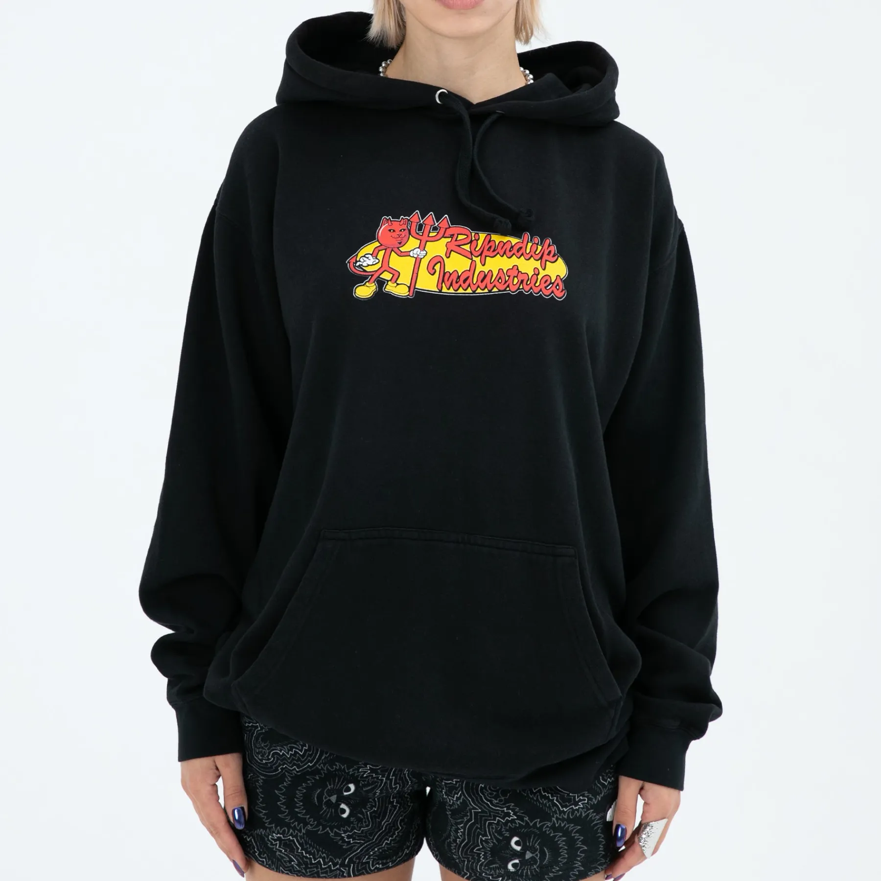 Ripndip Hoodies / Crewnecks<Industries Hoodie (Vintage Black)