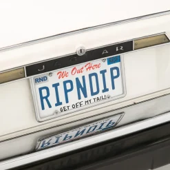 Ripndip Stocking Stuffers|Car Accessories<License Plate (White)