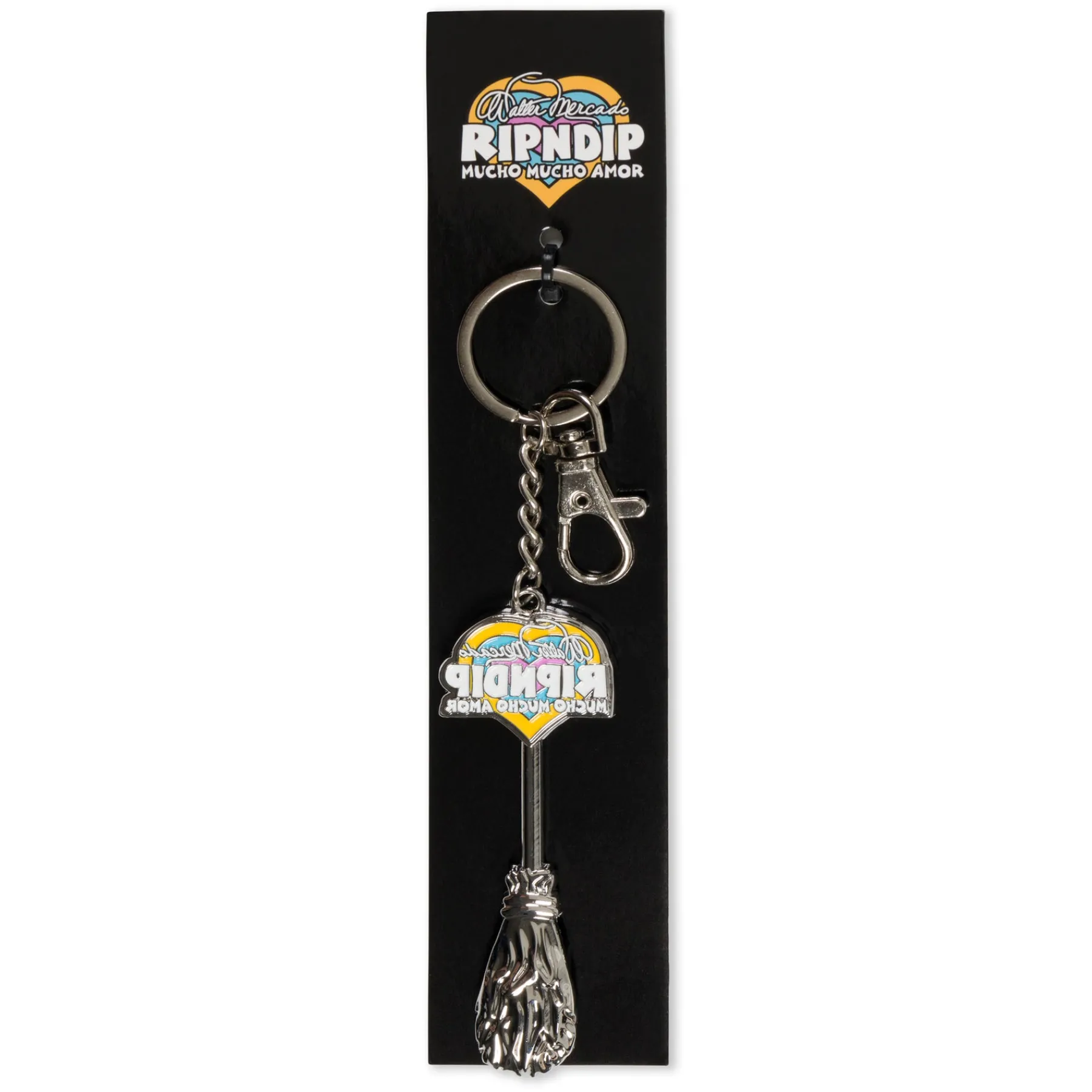 Ripndip Stocking Stuffers|Lanyards / Keychains<Mucho Keychain (Silver)