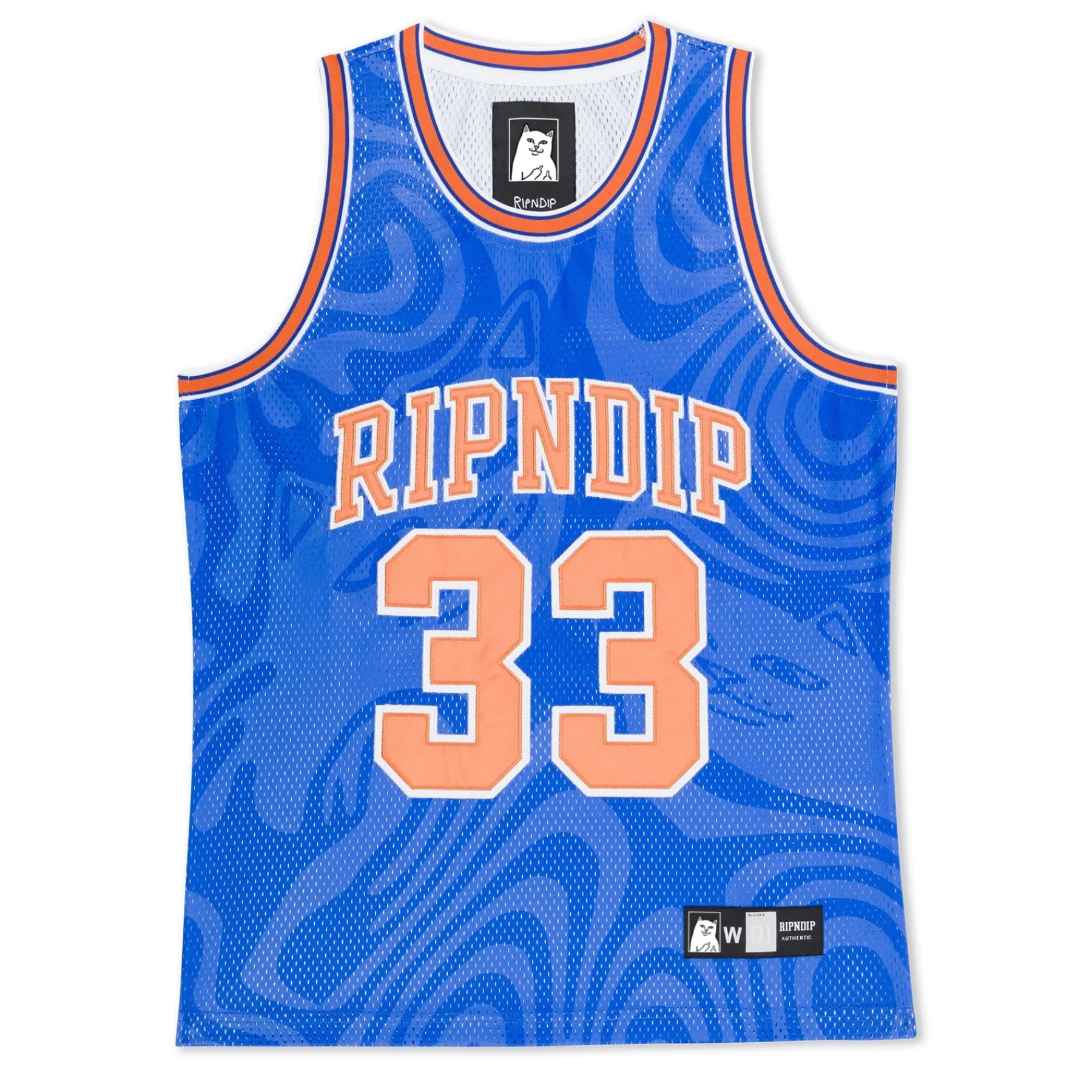 Ripndip Jerseys<NY Basketball Jersey (Blue)