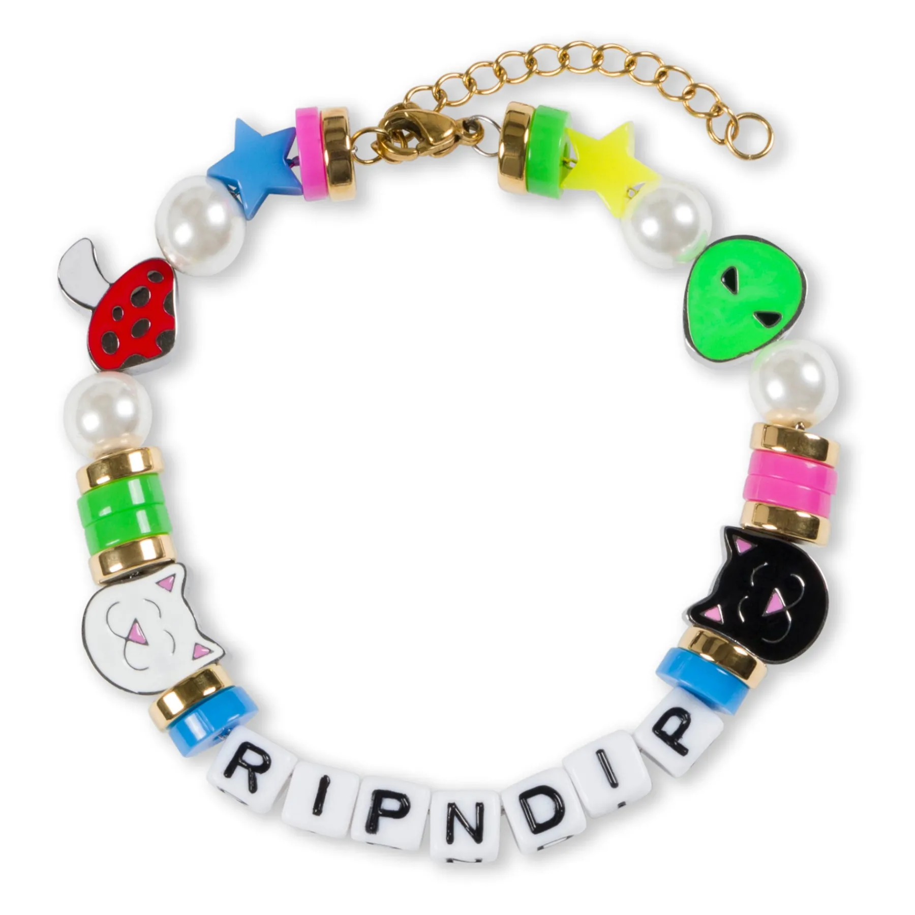 Ripndip Womens|Accessories<Plur Beaded Bracelet (Multi)