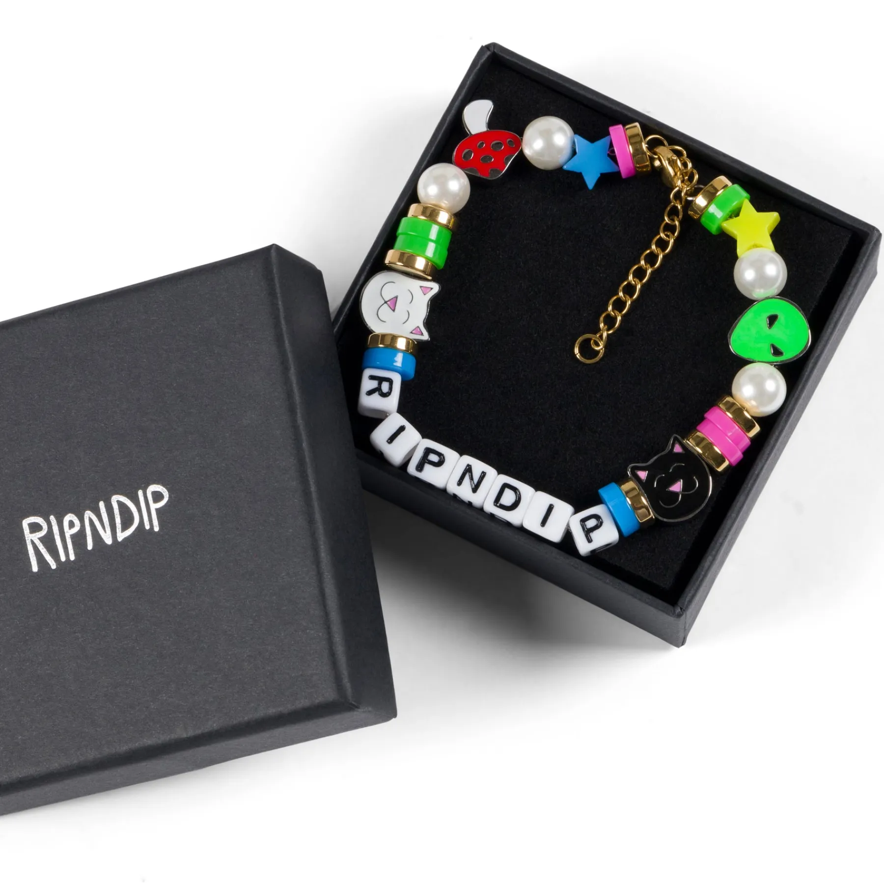 Ripndip Womens|Accessories<Plur Beaded Bracelet (Multi)