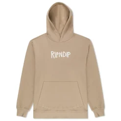 Ripndip Hoodies / Crewnecks<Rubber Logo Hoodie (Sand)
