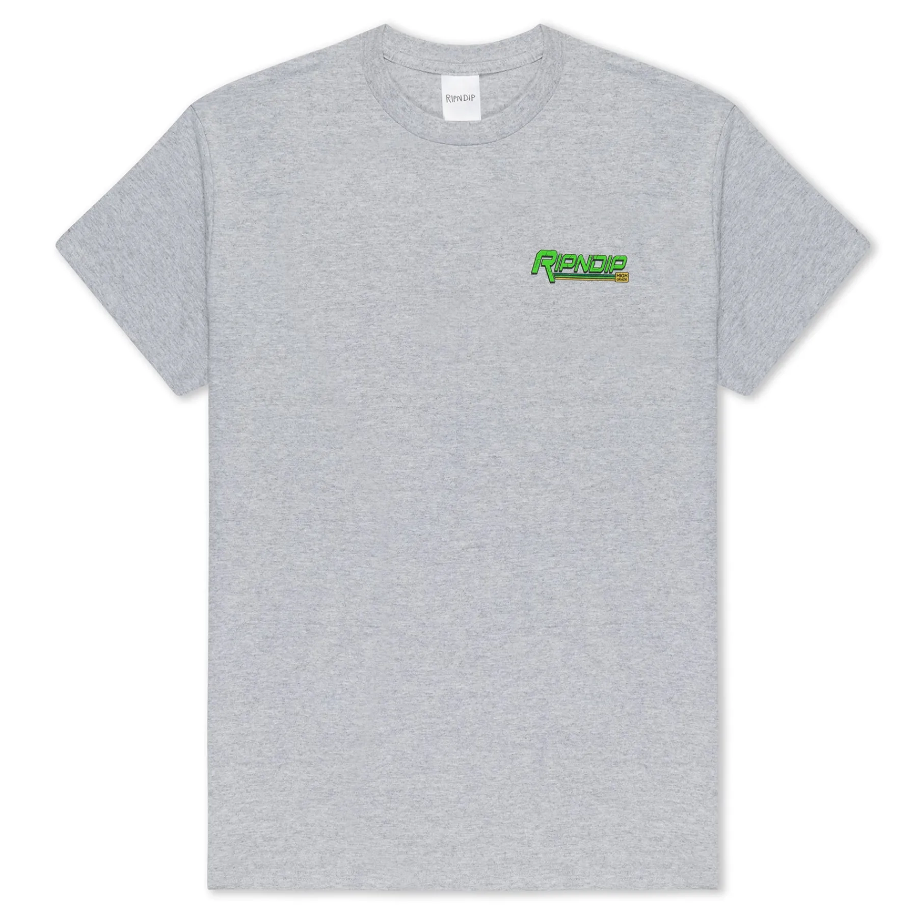 Ripndip Short Sleeve Tees|Stocking Stuffers<x Naggiven Nermbot Tee (Ash Heather)