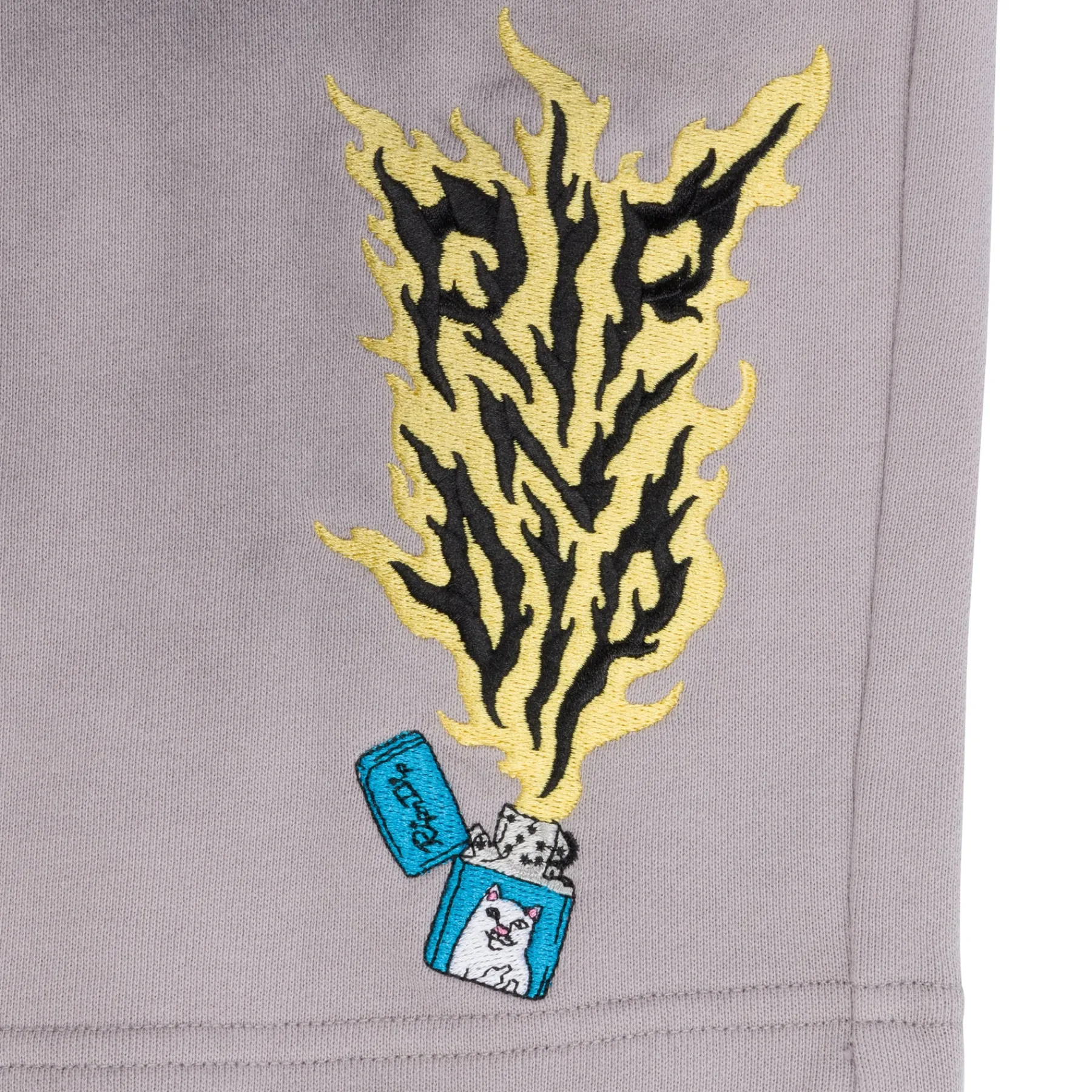 Ripndip Sweats|Shorts<Ripnlit Sweatshorts (Charcoal Faded Dye)