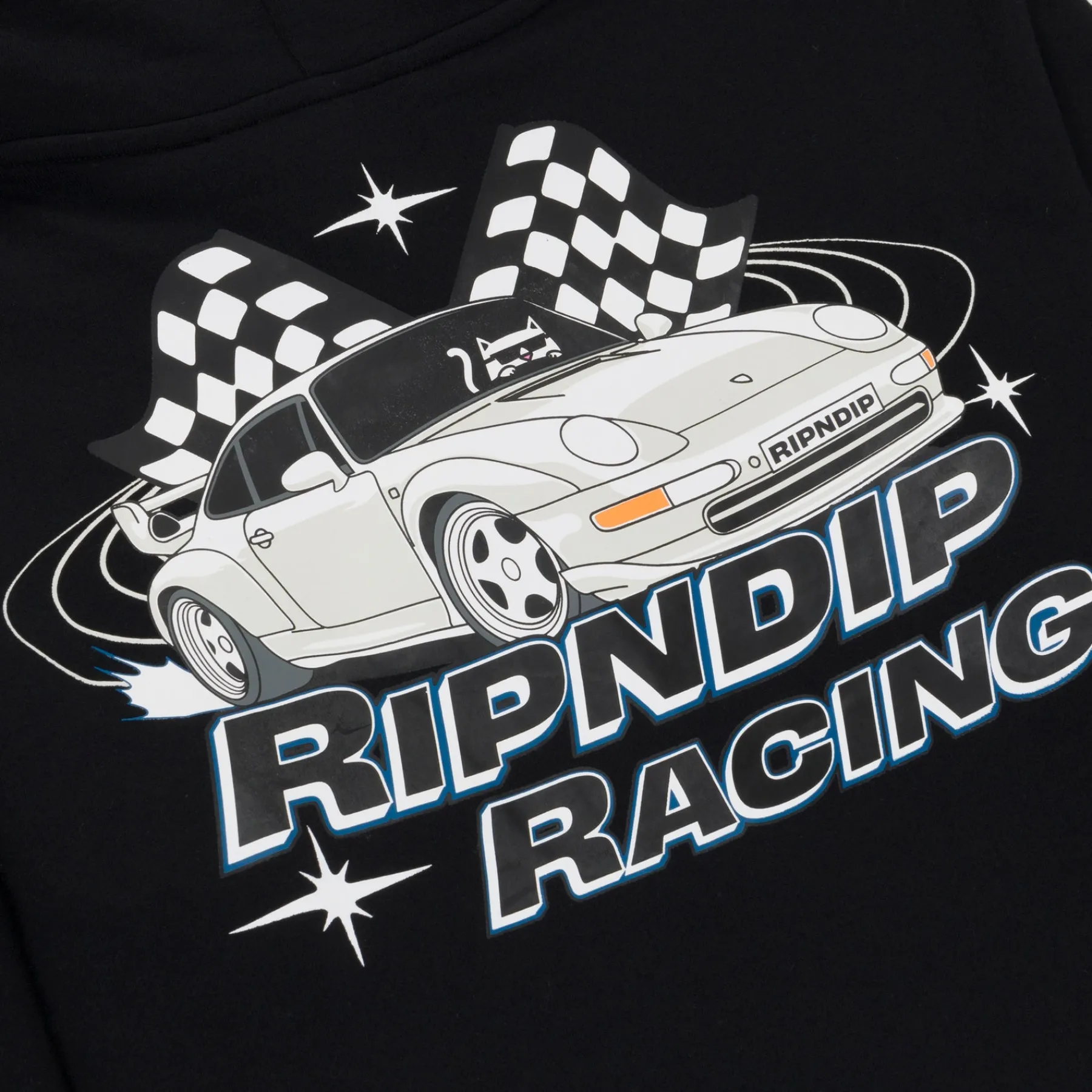 Ripndip Hoodies / Crewnecks|Womens<Ripnrace Cropped Hoodie (Black)