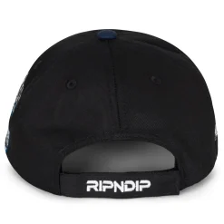 Ripndip Strapbacks / Snapbacks<Ripnrace Dad Hat (Black)