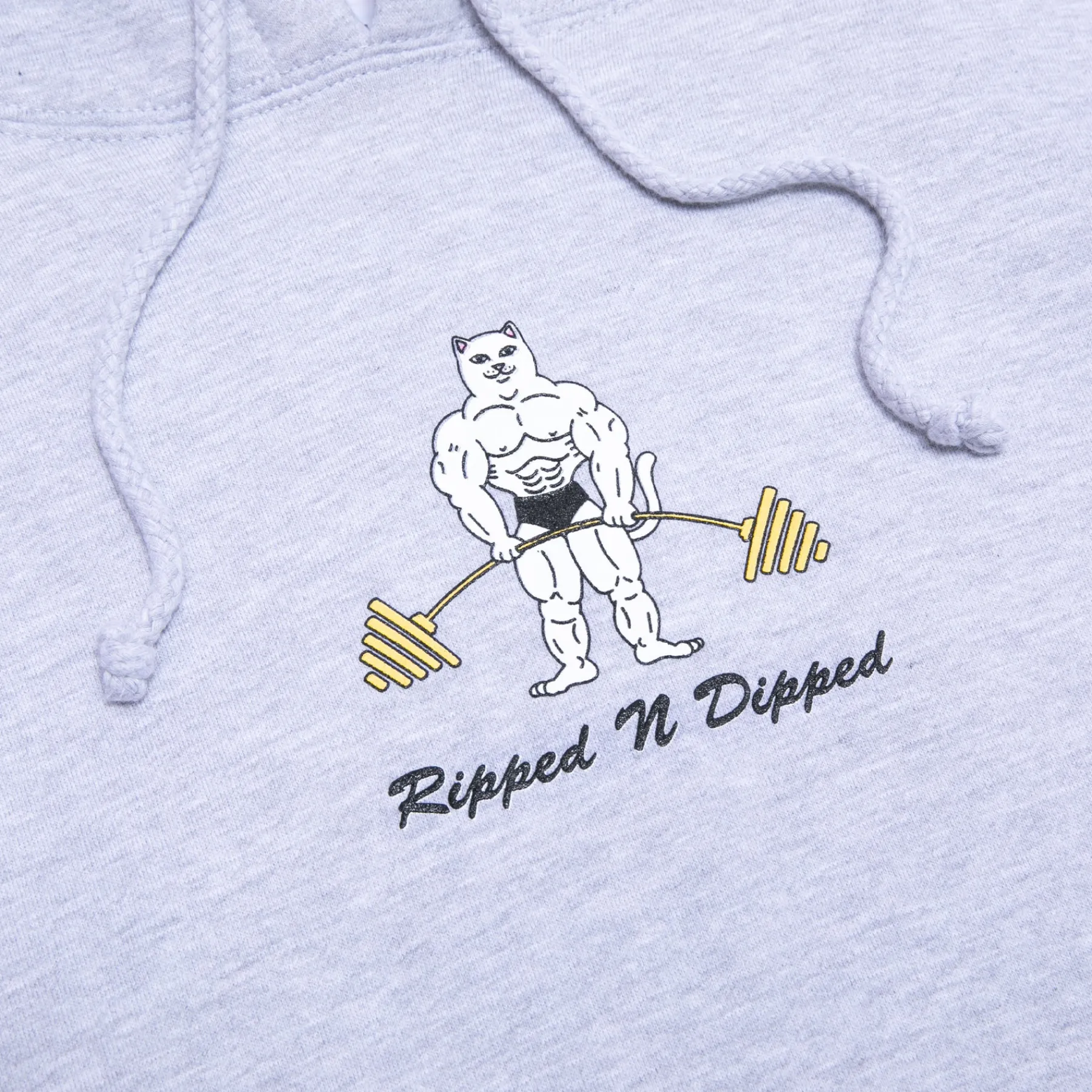 Ripndip Hoodies / Crewnecks<Ripped n Dipped Hoodie (Ash Heather)