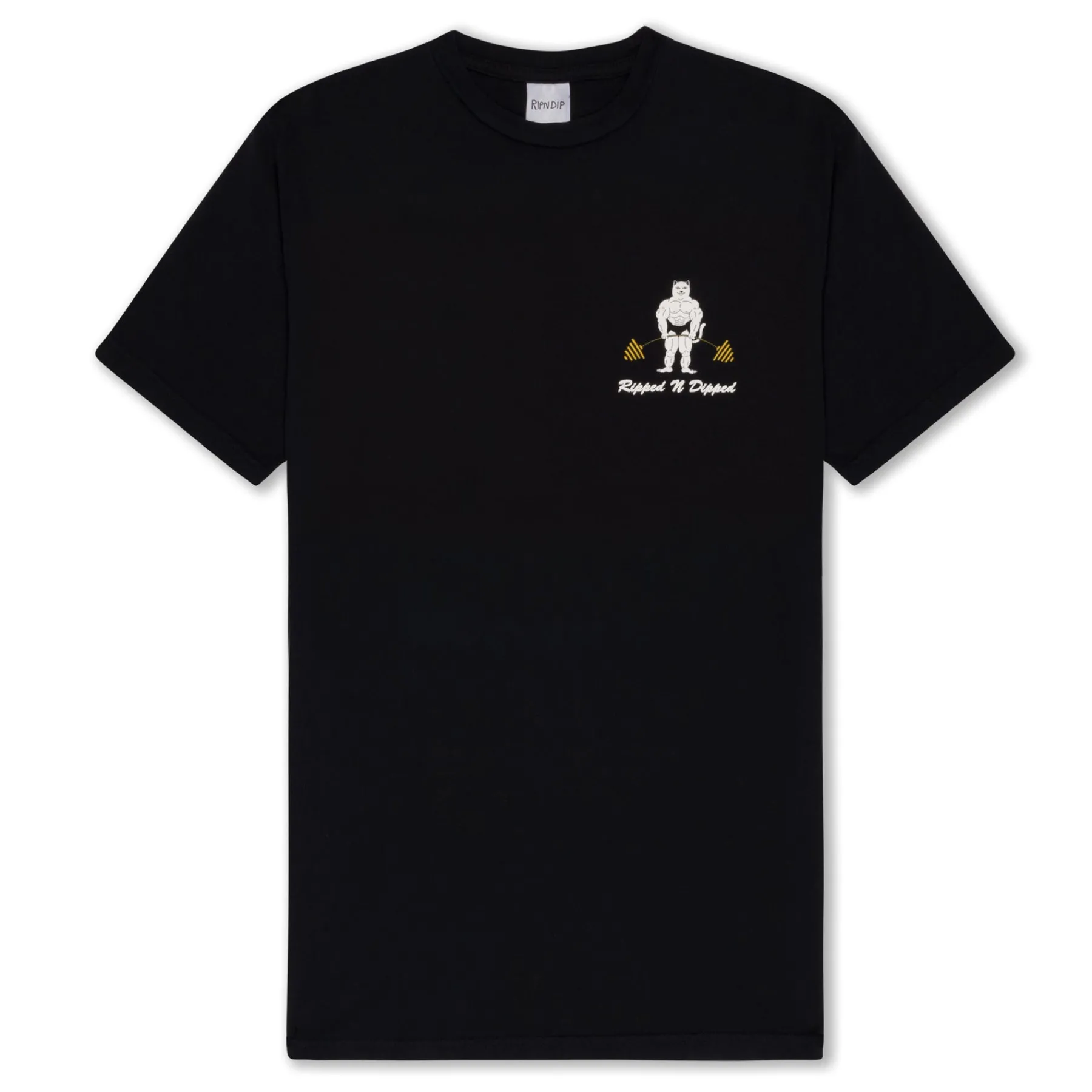 Ripndip Short Sleeve Tees<Ripped n Dipped Tee (Black)