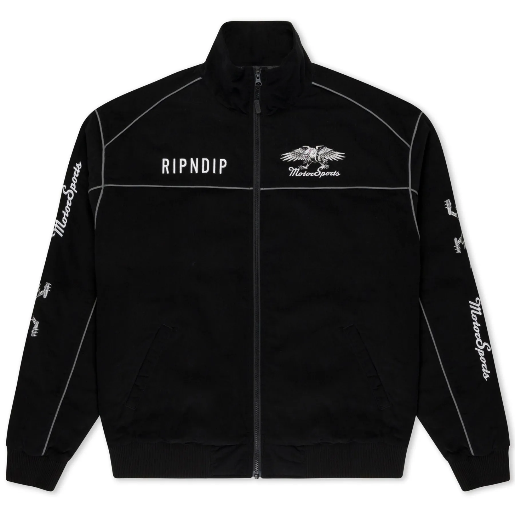 Ripndip Jackets<RND Motorsports Jacket (Black)