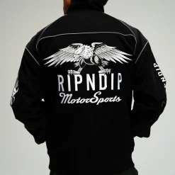 Ripndip Jackets<RND Motorsports Jacket (Black)