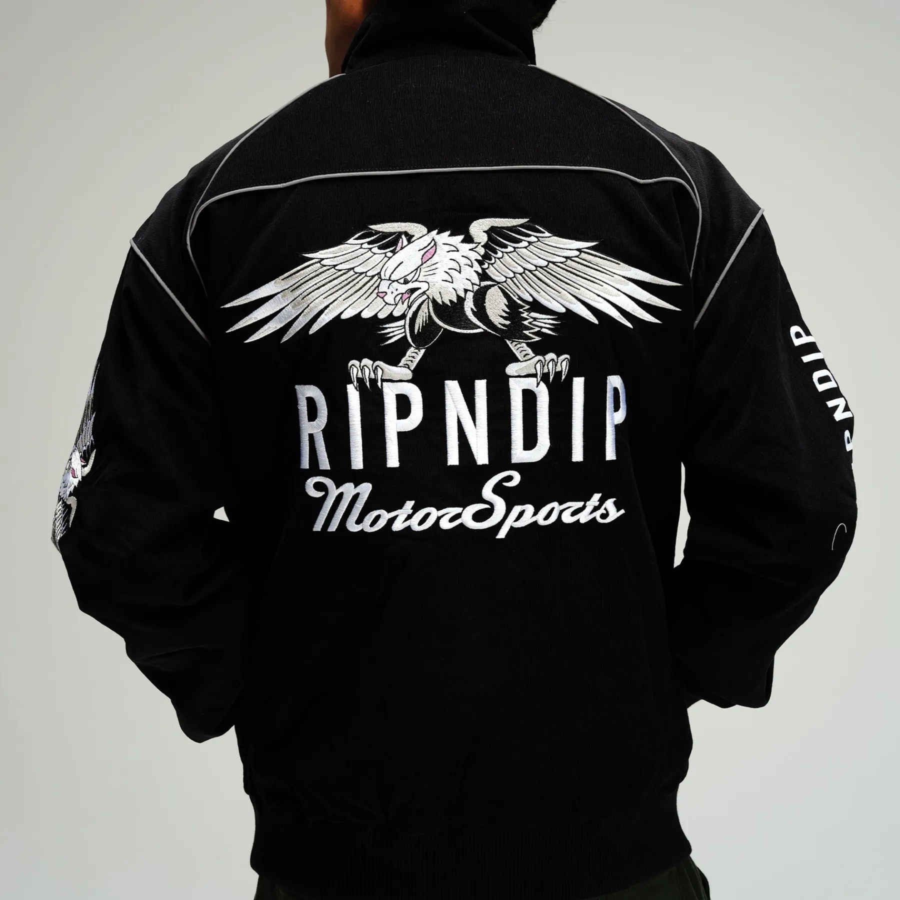 Ripndip Jackets<RND Motorsports Jacket (Black)