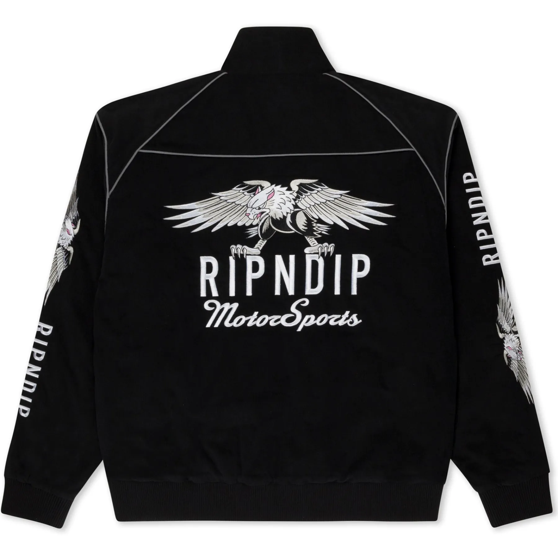 Ripndip Jackets<RND Motorsports Jacket (Black)