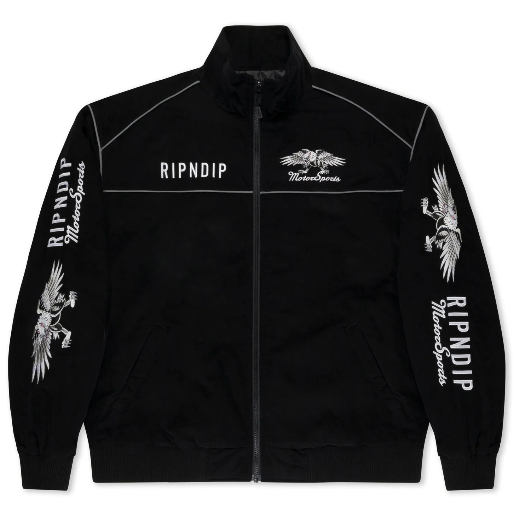Ripndip Jackets<RND Motorsports Jacket (Black)