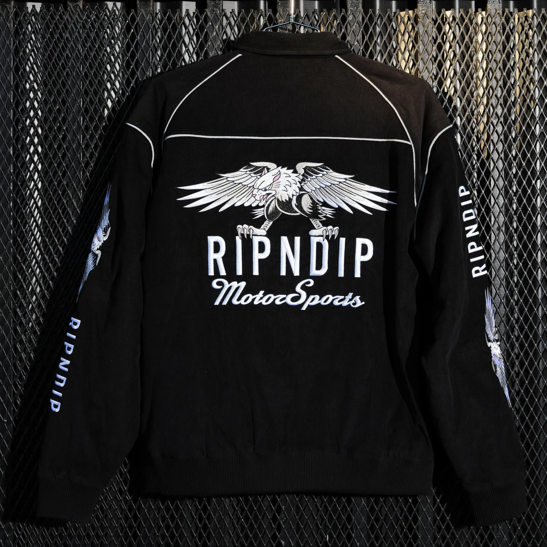 Ripndip Jackets<RND Motorsports Jacket (Black)