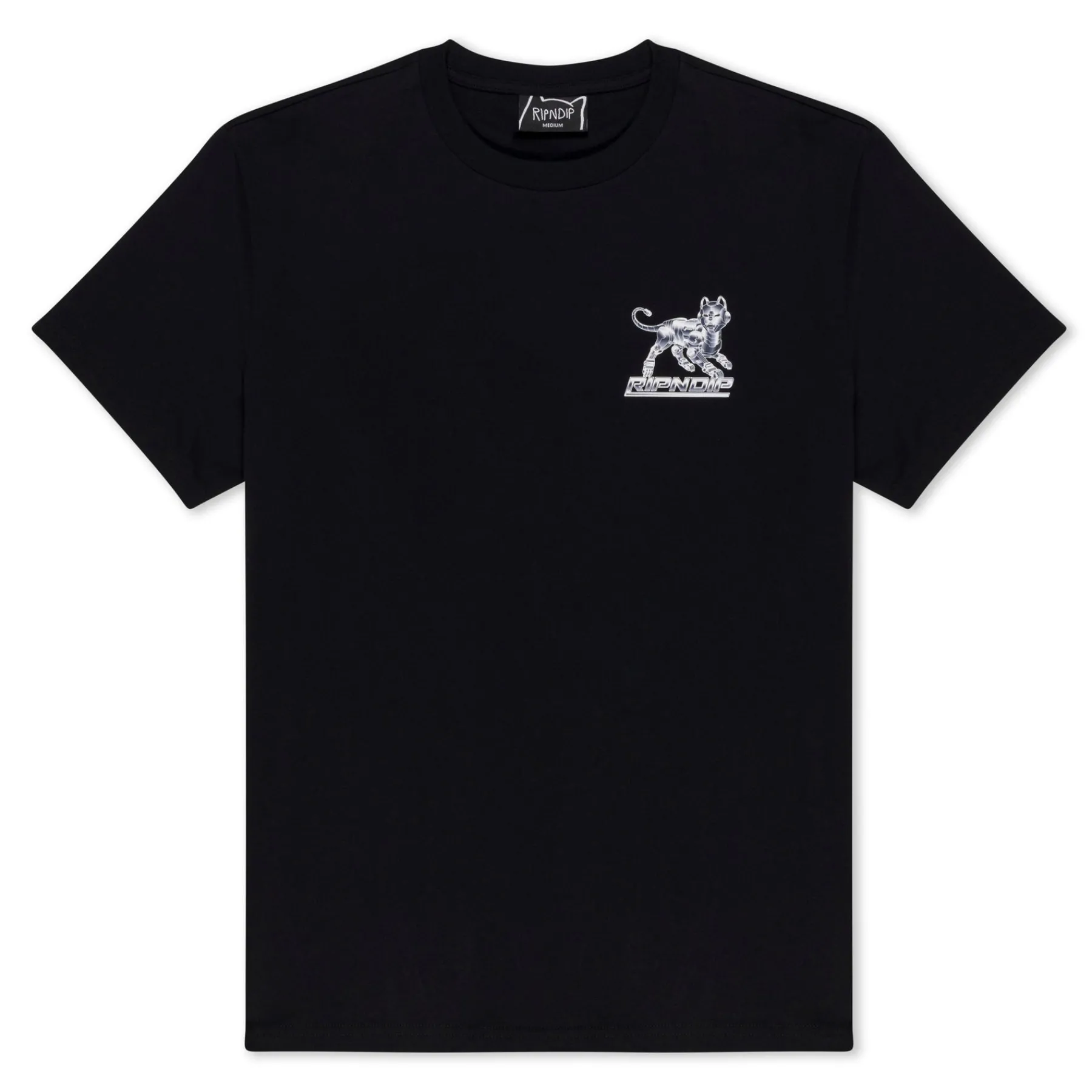 Ripndip Short Sleeve Tees<Robo Nerm Tee (Black)