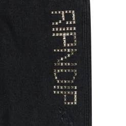 Ripndip Pants<Rockstar Distressed Denim Pants (Black)
