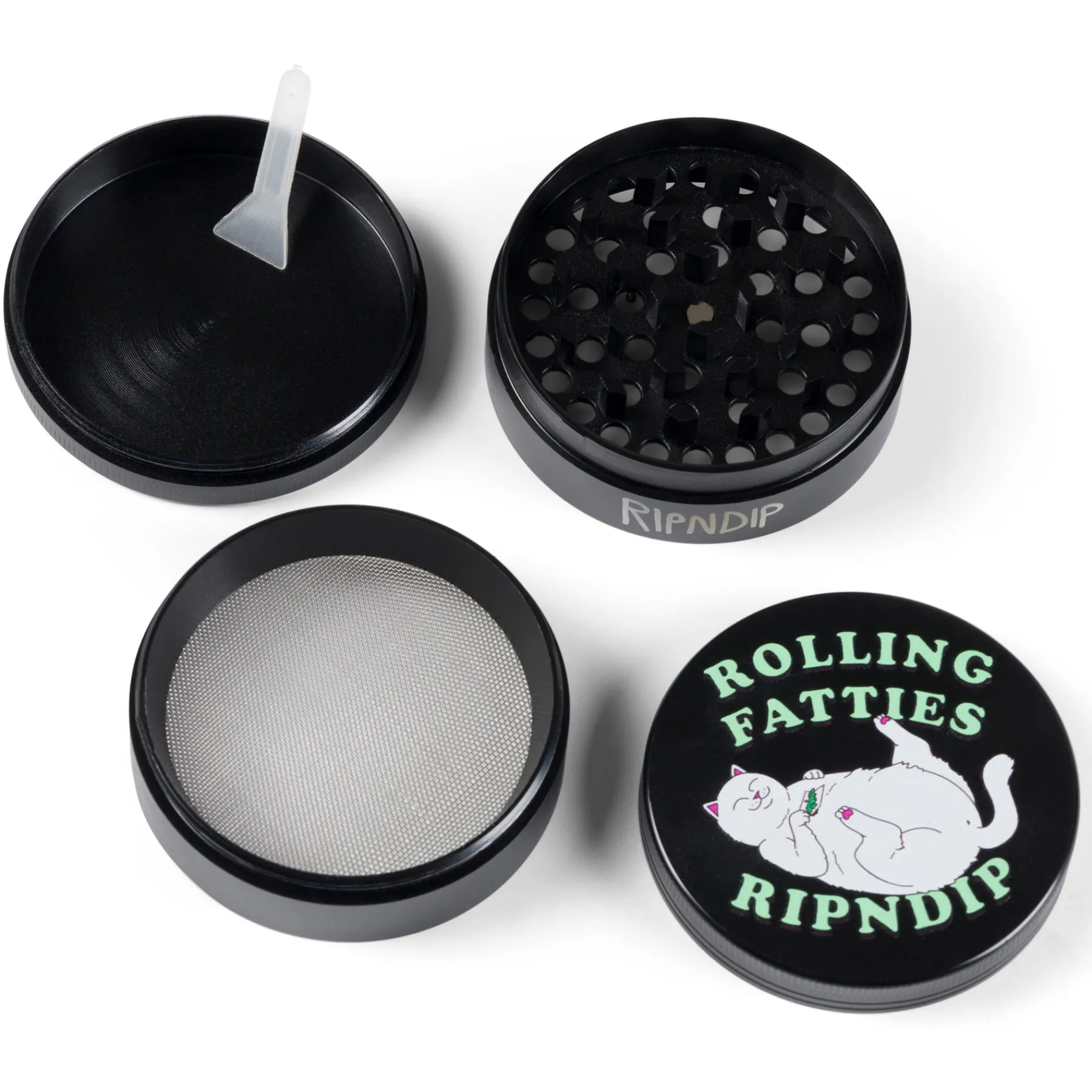Ripndip Stocking Stuffers<Rolling Fatties Grinder (Black)