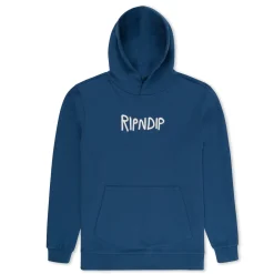 Ripndip Hoodies / Crewnecks<Rubber Logo Hoodie (Pacific Blue)