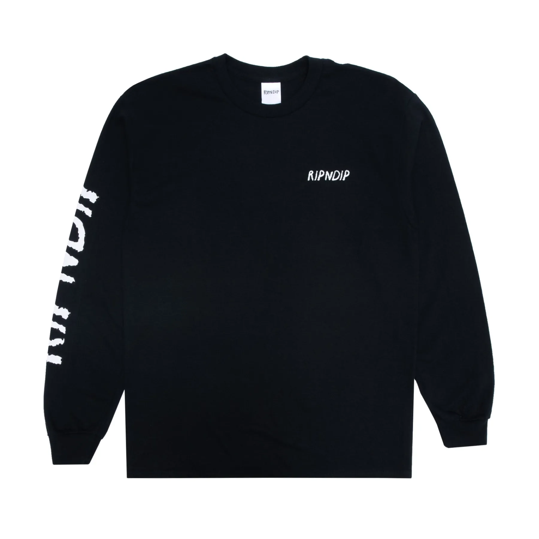 Ripndip Long Sleeve Tees<Runaway Long Sleeve (Black)